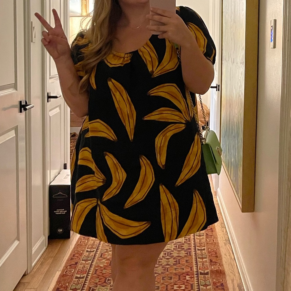 Farm rio Banana mini dress XL